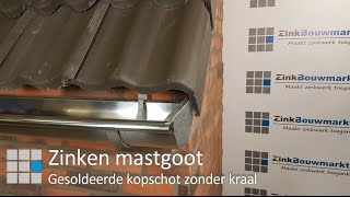 Zinken mastgoot kopschot [upl. by Eadahs]