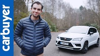 Cupra Ateca SUV 2019 indepth review  Carbuyer [upl. by Aikrahs582]