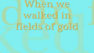 Celtic Woman Fields of Gold Lyrics [upl. by Zollie]