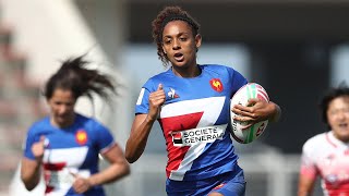 France 7 féminines  Ciofani reçue 7 sur 7 [upl. by Willetta]