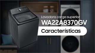 Lavadora Samsung WA22A8370GV  Características [upl. by Jarus]