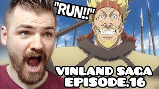 THORKILL CATCHES THEM  VINLAND SAGA  EPISODE 16  New Anime Fan  REACTION [upl. by Alyel330]