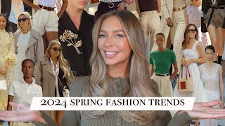 TOP 10 SPRING FASHION TRENDS FOR 2024  alexxcoll [upl. by Nosnehpets]