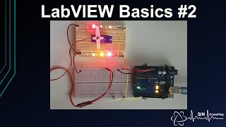 LabVIEW Basics 2  Manual Servo Control with an Arduino UNO LINX [upl. by Tatiana154]