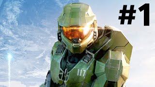 HALO INFINITE Campaign Gameplay Walkthrough Part 1  INTRO [upl. by Ellerrehc]