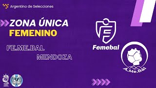 Femebal vs Mendoza  Torneo Argentino Junior 2024  Femenino [upl. by Sinnal]