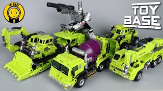 【Devastator UNITE】Transformers IDW Combiner Wars Masterpiece size 21 Inches DEVASTATOR combination [upl. by Eleni]