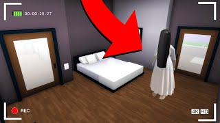 Caught weird ghost sound on camera in Roblox BrookHaven RP [upl. by Charlie]