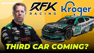 Brad Keselowski Talks About RFK Racing Adding A Third NASCAR Cup Car For 2025 [upl. by Ettennej]