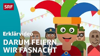 Fasnacht – einfach erklärt  Kindervideos  SRF Kids [upl. by Arlo]