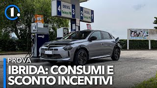 Lancia Ypsilon IBRIDA  CONSUMI e SCONTO INCENTIVI Prova su strada [upl. by Daphne252]