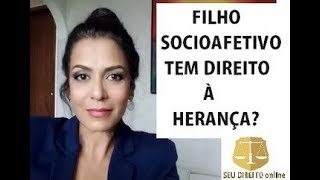 FILHO SOCIOAFETIVO TEM DIREITO À HERANÇA [upl. by Aruon]