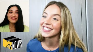 Sydney Sweeney amp Otmara Marrero Talk Clementine amp Euphoria  MTV News [upl. by Aryk680]