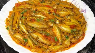 Mourola Macher Bati Chorchori Small Fish Recipe Bengali Chuno Macher Recipe Morola Mach Recipe [upl. by Aisereht]