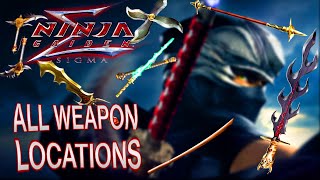 How to get all Weapons  【 NINJA GAIDEN SIGMA 】MASTERS COLLECTION [upl. by Kimura]