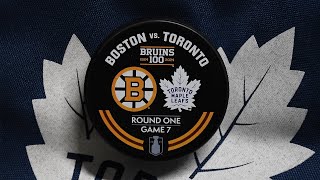 Toronto Maple Leafs vs Boston Bruins GAME 7 TONIGHT at 8PM ET [upl. by Zetnom]