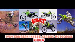 1984 Kawasaki KX125 Classic Motocross Review [upl. by Jerrilee]