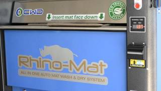 RhinoMat The Best Car Mat Cleaning Machine [upl. by Ahtebbat]