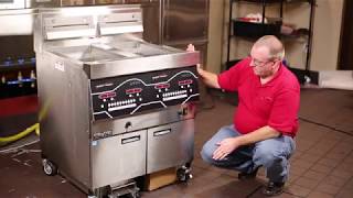 Henny Penny Evolution Elite Open Fryer Basic Operation [upl. by Nadaha887]