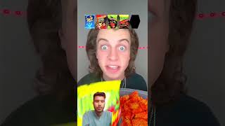 takis spicy mukbang food challenge cheetos tacobell [upl. by Bonnell28]