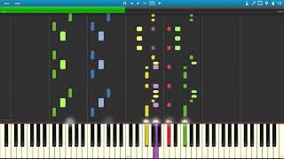 Loituma  Ievan Polkka Synthesia MIDI [upl. by Neelav]