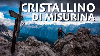 Via Normale al Cristallino di Misurina ◭ Gruppo del Cristallo [upl. by Ecnirp487]