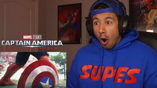 CAPTAIN AMERICA BRAVE NEW WORLD TEASER TRAILER REACTION [upl. by Friedlander645]