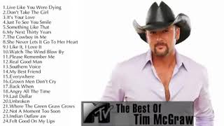 Tim McGraws Greatest Hits  The Best Of Tim McGraws Playlist 2018 [upl. by Eimmot]