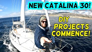 New Catalina 30 A Sea Story Begins  Sailing Fujin S1E1 [upl. by Conner]