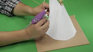 How to Create a Miniature Teepee [upl. by Nedarb]