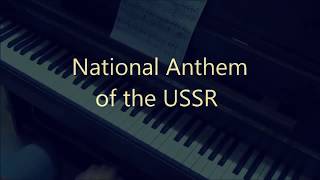 National Anthem of the USSR piano cover [upl. by Gurias]