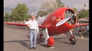 Gee Bee R2 Near Crash in Germany  Delmar Benjamin [upl. by Gitt]