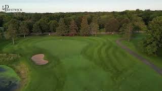 Prestwick Golf Club in Woodbury Minnesota  Aerial Drone Flyover [upl. by Retsevel]