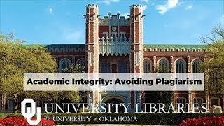 Plagiarism Tutorial [upl. by Adriaens275]