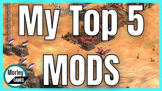 My Top 5 AOE2 DE Mods  Best AOE2 DE Mods [upl. by Ishmael]