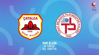 TFF 3 Lig 4 Grup  İDAŞ Çatalca  Tokatspor Belediye Plevne Spor [upl. by Neerol]