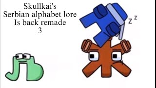 Skullkai’s Serbian alphabet lore  is back on SkullKai a funny animation for comments part 3 [upl. by Ttnerb]