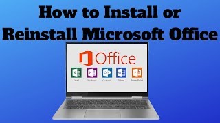 How to Install or Reinstall Microsoft Office [upl. by Fredenburg]