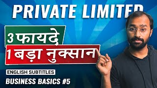 Ultimate Guide to Private Limited Company w CAAnoopBhatia  Business Basics EP 5 [upl. by Jobye88]