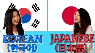 Similarities Between Korean and Japanese [upl. by Dlawso]