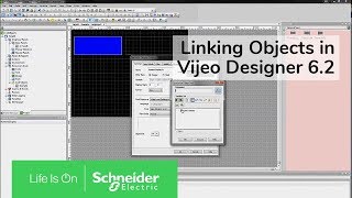 Linking Objects in Vijeo Designer 62  Schneider Electric Support [upl. by Tasia]