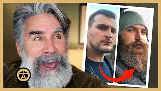 Berzinsky Reacts to SHOCKING Patchy Beard Transformations [upl. by Heindrick292]