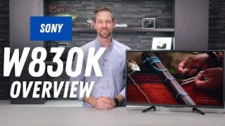 Sony KD32W830K 32 Inch Smart TV Overview [upl. by Wexler492]