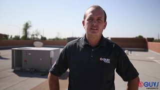 Five Guys Roofing  How To Tarp A Commercial  Flat Roofing System [upl. by Luht]