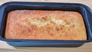 Coconut Loaf Cake  Simple and Easy to make Desiccated Coconut Cake [upl. by Hak537]