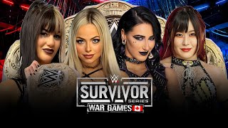 Liv Morgan vs Rhea Ripley vs Iyo Sky vs Blair Davenport Full Match WWE Survivor Series 2024 [upl. by Ahsirt]