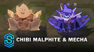 Chibi Malphite amp Chibi Mecha Malphite  Teamfight Tactics [upl. by Patterson]