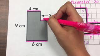 3rd Grade Perimeter amp Area of Irregular Figures [upl. by Herahab]