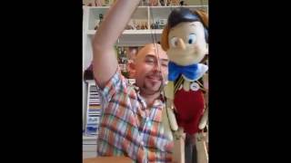 Pinocchio Marionette Toy Unboxing [upl. by Aranaj]