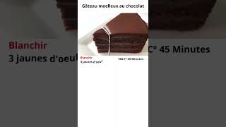 Gâteau ultra moelleux au chocolat shorts [upl. by Anahcar]